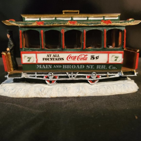 Coca-Cola Town Square Collection Old Number Seven Train Vintage 1993 - Picture 3 of 5